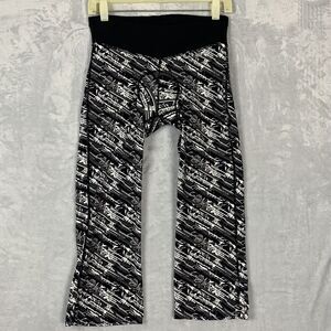 Sugoi Cycling Leggings Womens Medium Black Lucky Knicker Padded Capri Bike Pants